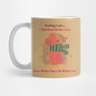 “Feeling Cute…” Mischievous Mouse Mug